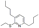 3,6-Dibutyl-2-(ethylthio)pyridine molecular structure