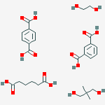 adipic acid; 2,2-dimethylpropane-1,3-diol; ethylene glycol; isophthalic acid; terephthalic acid