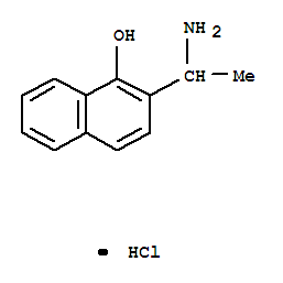 2-(1-aminoethyl)-1-naphthol molecular structure