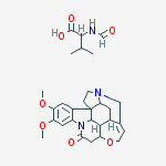 N-formylvaline - 2,3-dimethoxystrychnidin-10-one (1:1)