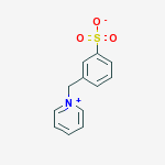 PYRIDINIUM,1-[(3-SULFOPHENYL)METHYL]-,INNER SALT molecular structure