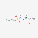 [2-(butylsulfonyl)hydrazinylidene]acetic acid