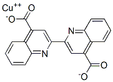 copper 2,2-bicinchoninate molecular structure