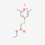 ETHYL 2-[(2,6-DIMETHYL-2H-PYRAN-4-YL)SULFANYL]ACETATE