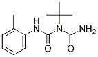 1-carbamoyl-3-(2-methylphenyl)-1-tert-butyl-urea molecular structure