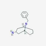 9-benzyl-9-azabicyclo[3.3.1]nonan-3-amine molecular structure