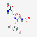 Glycine, L-gamma-glutamyl-S-(2,5-dihydroxyphenyl)-L-cysteinyl-