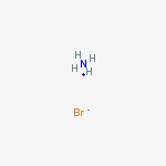 Azanium;bromide molecular structure