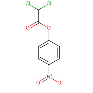 Acetic acid, dichloro-, 4-nitrophenyl ester molecular structure