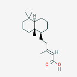 (2E)-3-methyl-5-[(1S,4aR,8aS)-5,5,8a-trimethyldecahydronaphthalen-1-yl]pent-2-enoic acid