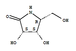 2-Pyrrolidinone,3,4-dihydroxy-5-(hydroxymethyl)-, (3S,4S,5R)-