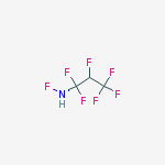N,1,1,2,3,3,3-heptafluoropropan-1-amine molecular structure