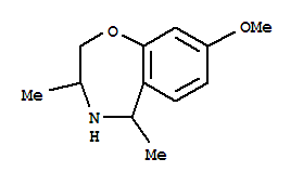 1,4-Benzoxazepine,2,3,4,5-tetrahydro-8-methoxy-3,5-dimethyl-