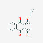 1-(Allyloxy)-4-hydroxy-9,10-anthraquinone molecular structure