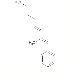 Benzene, [(1E,3E)-2-methyl-1,3-octadienyl]- molecular structure