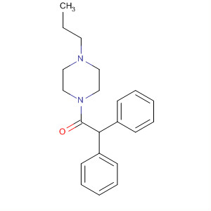 Piperazine, 1-(diphenylacetyl)-4-propyl-