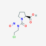 1-[(2-chloroethyl)(nitroso)carbamoyl]-L-proline