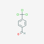 4-(trichloromethyl)benzaldehyde molecular structure