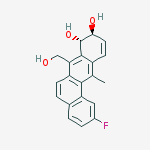 (8s,9s)-2-fluoro-7-(hydroxymethyl)-12-methyl-8,9-dihydrotetraphene-8,9-diol