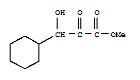 Cyclohexanepropanoicacid, b-hydroxy-a-oxo-, methyl ester molecular structure