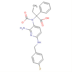 Benzeneacetic acid, compd. with ethyl[2-amino-6-[[(4-fluorophenyl)methyl]amino]-3-pyridinyl]carbamate