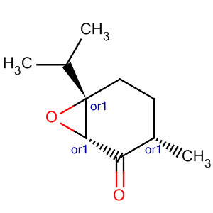 7-Oxabicyclo[4.1.0]heptan-2-one, 3-methyl-6-(1-methylethyl)-,(1R,3S,6S)-rel-