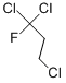 1-FLUORO-1,1,3-TRICHLOROPROPANE molecular structure