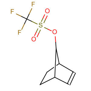 Methanesulfonic acid, trifluoro-, bicyclo[2.2.1]hept-2-en-7-ylidene ester molecular structure