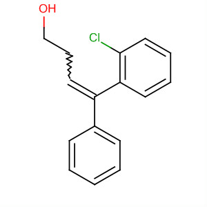3-Buten-1-ol, 4-(2-chlorophenyl)-4-phenyl- molecular structure