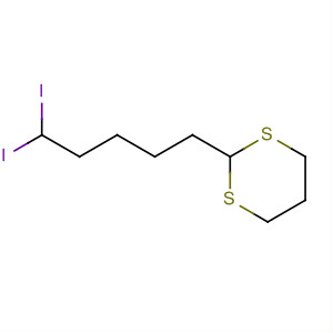 1,3-Dithiane, 2-(5,5-diiodopentyl)-