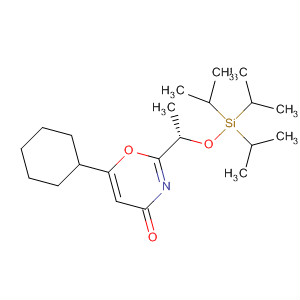 4H-1,3-Oxazin-4-one,tetrahydro-6-phenyl-2-[(1S)-1-[[tris(1-methylethyl)silyl]oxy]ethyl]-, (6R)-