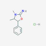 (2Z)-3,4-dimethyl-5-phenyl-1,3-oxazolidin-2-imine molecular structure