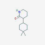 2-Piperidinone, 3-(4,4-dimethylcyclohexyl)- molecular structure