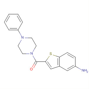Piperazine, 1-[(5-aminobenzo[b]thien-2-yl)carbonyl]-4-phenyl-