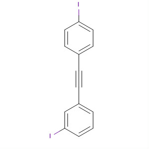 Benzene, 1-iodo-3-[(4-iodophenyl)ethynyl]- molecular structure