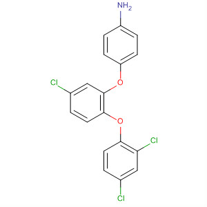 Benzenamine, 4-[5-chloro-2-(2,4-dichlorophenoxy)phenoxy]-