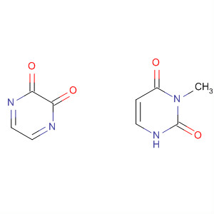 3,6-Pyridazinedione, 1,2-dihydro-, compd. with3-methyl-2,4(1H,3H)-pyrimidinedione (1:1) molecular structure