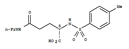 N~2~-[(4-methylphenyl)sulfonyl]-N-propylglutamine