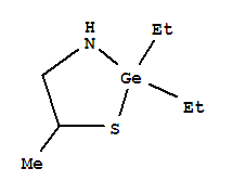 1-azanidylpropane-2-thiolate, diethylgermanium molecular structure