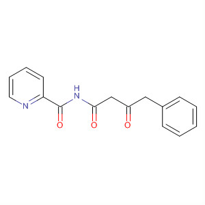 2-Pyridinecarboxamide, N-(1,3-dioxo-4-phenylbutyl)- molecular structure