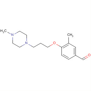 Benzaldehyde, 3-methyl-4-[3-(4-methyl-1-piperazinyl)propoxy]-