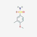 4-Methoxy-3-methylbenzenesulfonamide molecular structure