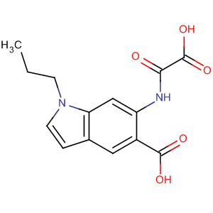 1H-Indole-5-carboxylic acid, 6-[(carboxycarbonyl)amino]-1-propyl-