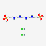 N,N-bis[2-[[3-(trimethoxysilyl)propyl]amino]ethyl]ethylenediamine dihydrochloride
