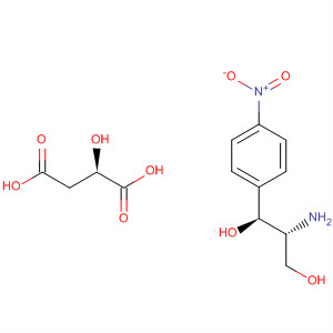 Butanedioic acid, hydroxy-, (2R)-, compd. with(1S,2R)-2-amino-1-(4-nitrophenyl)-1,3-propanediol (1:1)