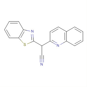 2-Quinolineacetonitrile, a-2-benzothiazolyl- molecular structure