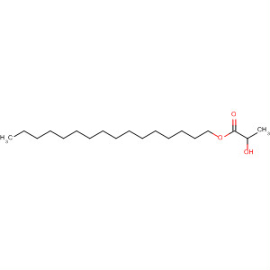 Propanoic acid, 2-hydroxy-, hexadecyl ester, (2R)- molecular structure