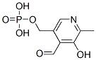 3-Hydroxy-2-methyl-5-([phosphonooxy]methyl)-4-pyridinecarboxaldehyde