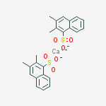 calcium bis(dimethylnaphthalenesulphonate) molecular structure