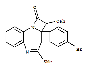 7-(4-bromophenyl)-8-phenoxy-4,5-benzo-3-aza-2-nonem molecular structure